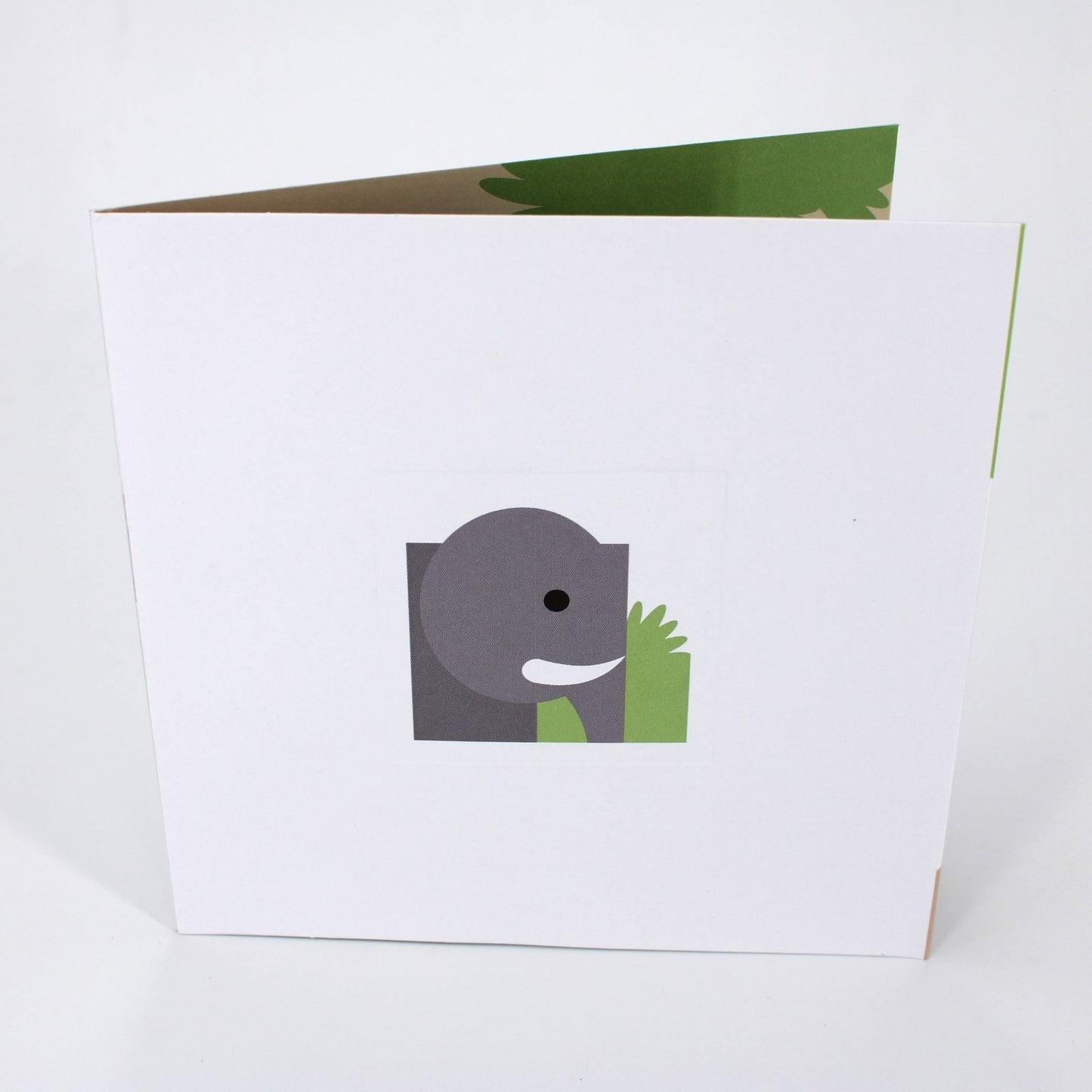 2toTango 3D Pop Up Card Grey Elephant Greeting Card Any Occasion