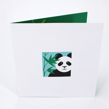 2toTango 3D Pop Up Card Playful Panda Greeting Card Any Occasion