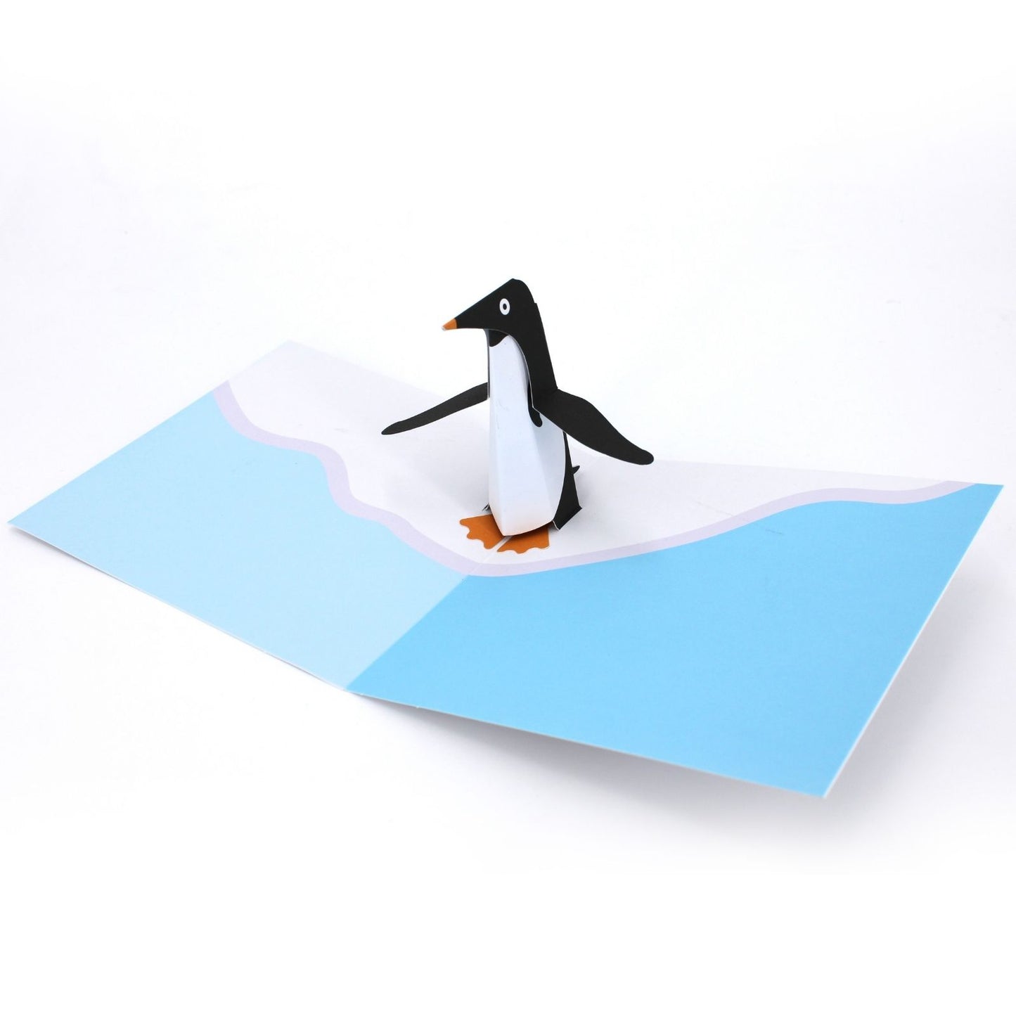 2toTango 3D Pop Up Card Penguin Greeting Card Any Occasion