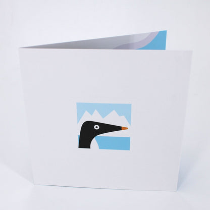 2toTango 3D Pop Up Card Penguin Greeting Card Any Occasion