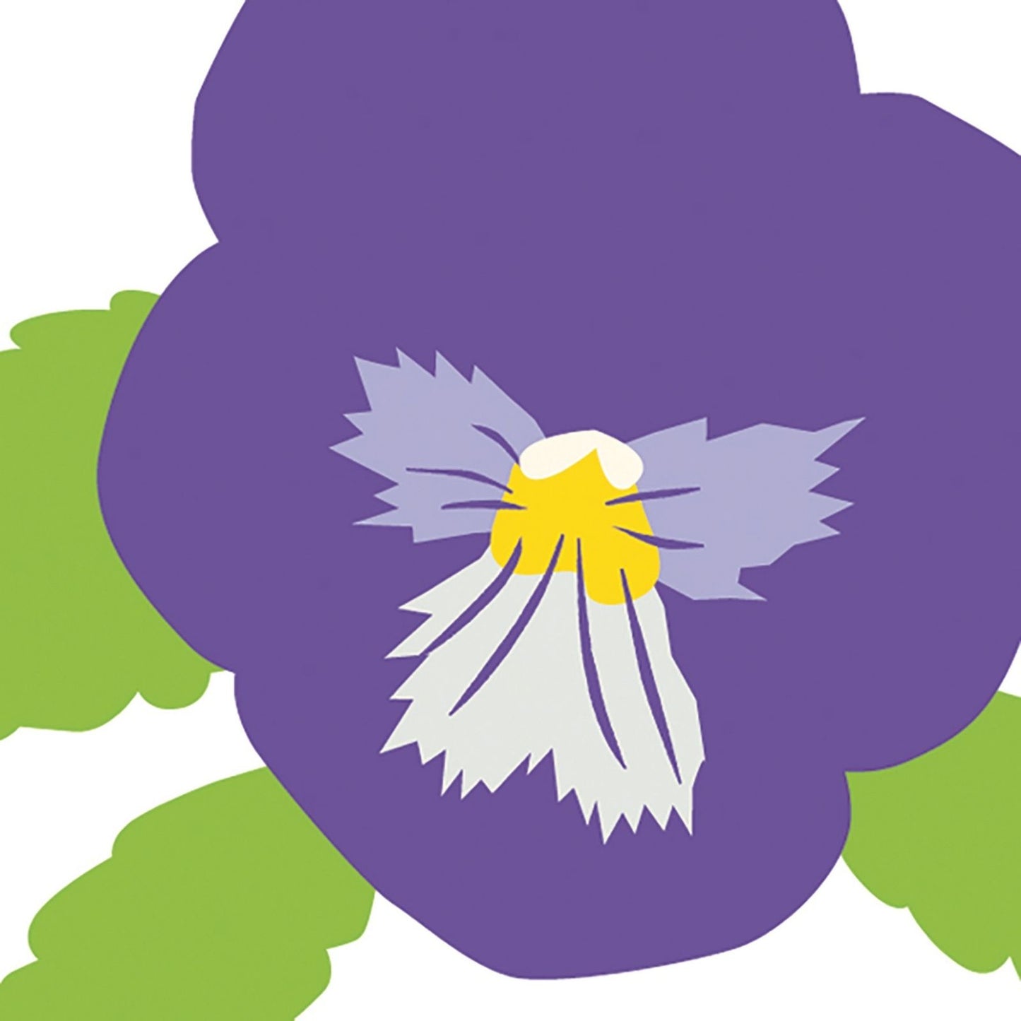 2toTango 3D Pop Up Card Floral Display Pansies Greeting Card Any Occasion