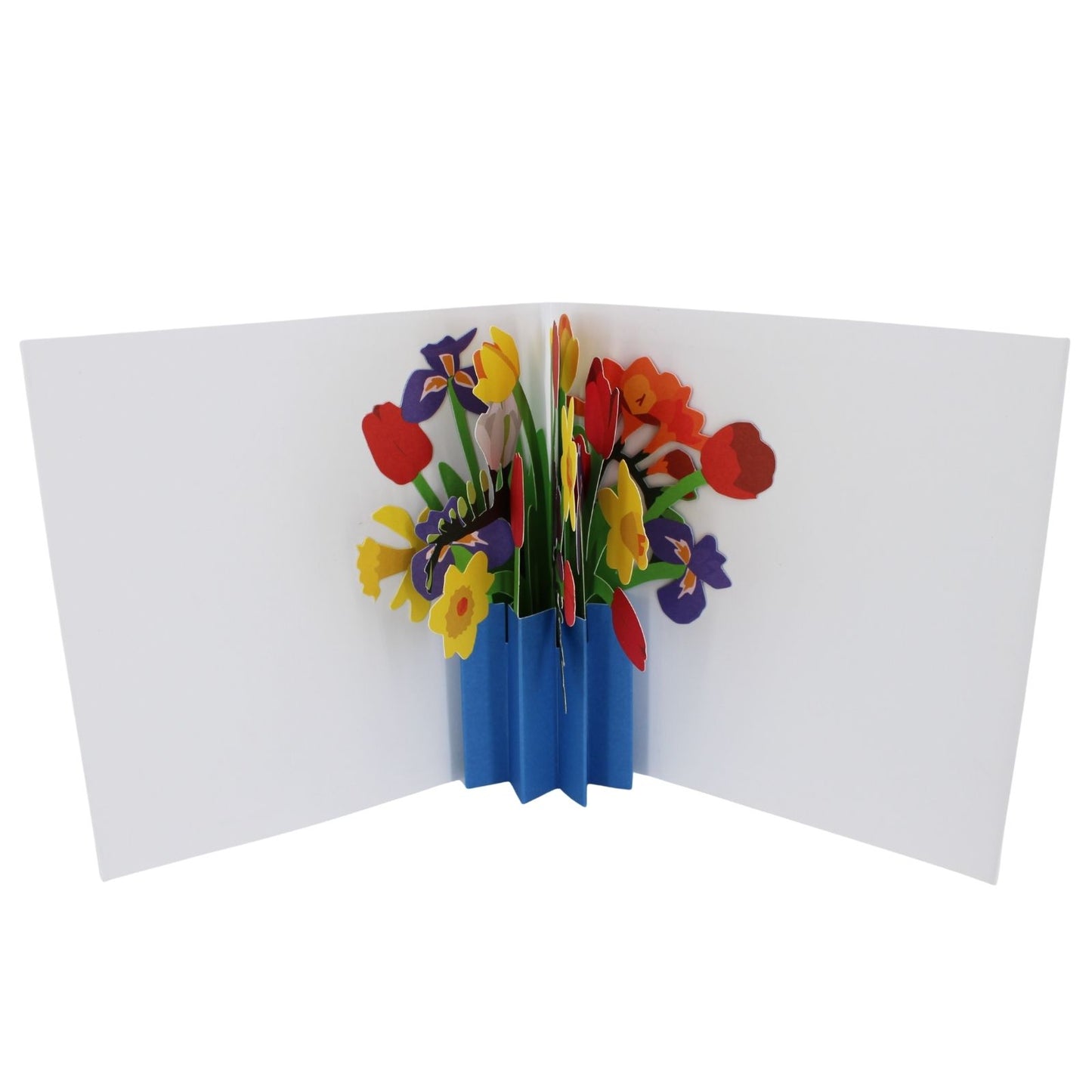 2toTango 3D Pop Up Card Floral Display Spring Bouquet Greeting Card Any Occasion
