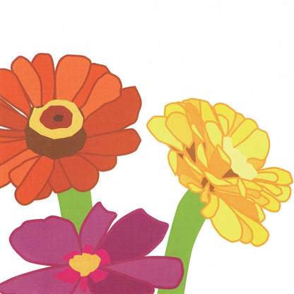 2toTango 3D Pop Up Card Gerbera Bouquet Greeting Card Any Occasion