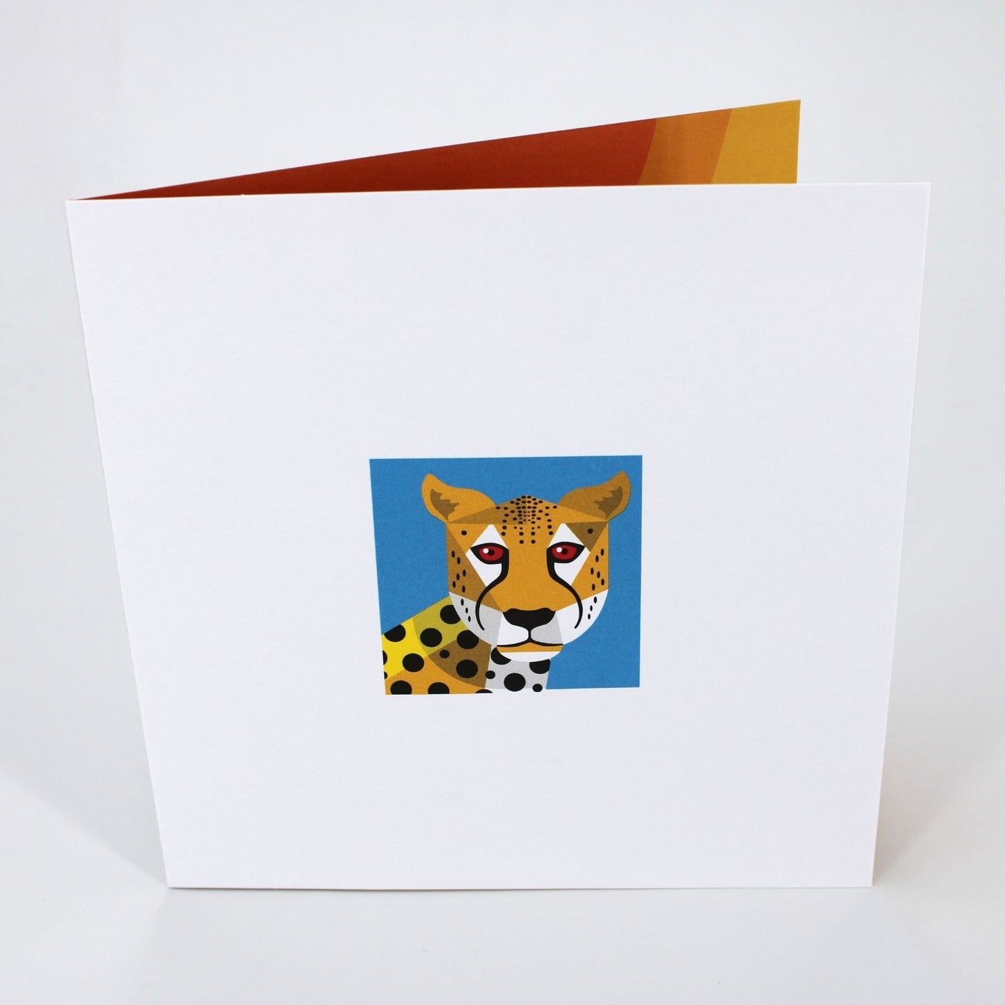 2toTango 3D Pop Up Card Spotted Cheetah Greeting Card Any Occasion