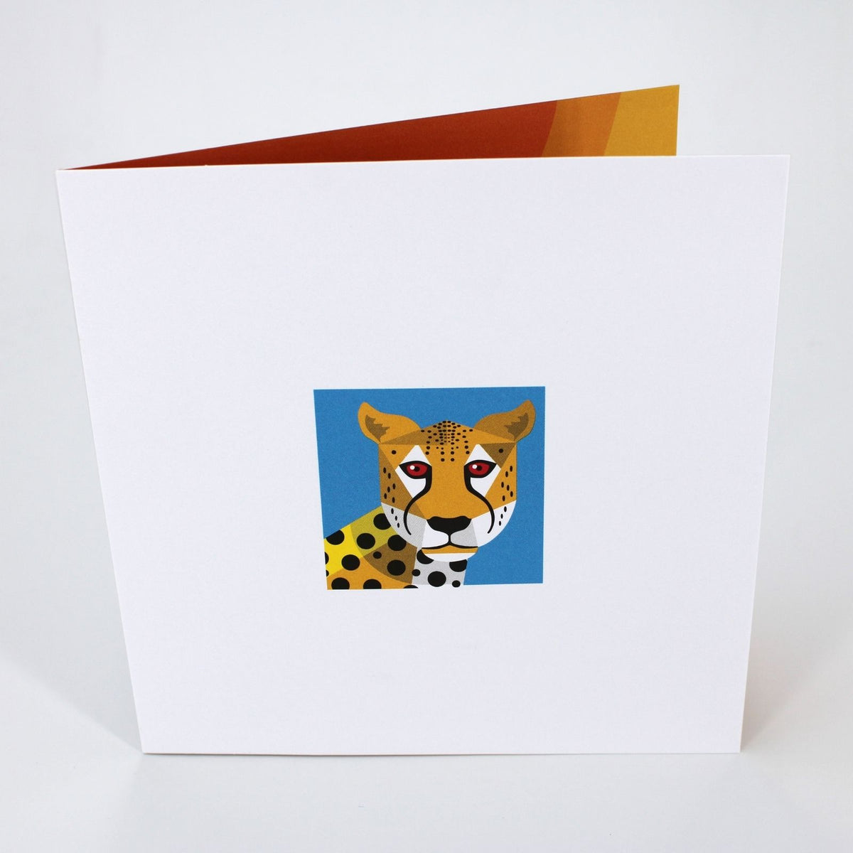 2toTango 3D Pop Up Card Spotted Cheetah Greeting Card Any Occasion