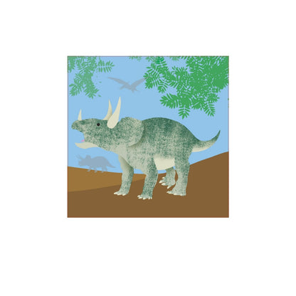 2toTango 3D Pop Up Card Triceratops Dinosaur Greeting Card Any Occasion