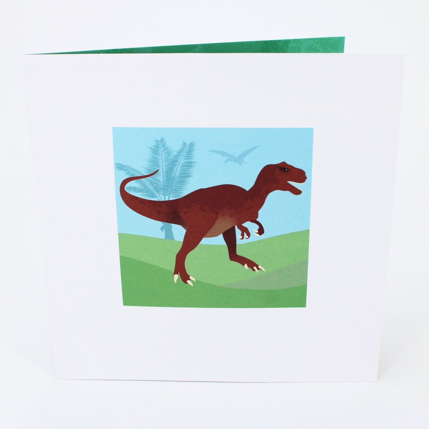 2toTango 3D Pop Up Card Tyrannosaurus T-Rex Dinosaur Greeting Card Any Occasion