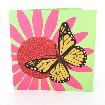 2toTango 3D Pop Up Card Butterfly On A Flower Greeting Card Any Occasion