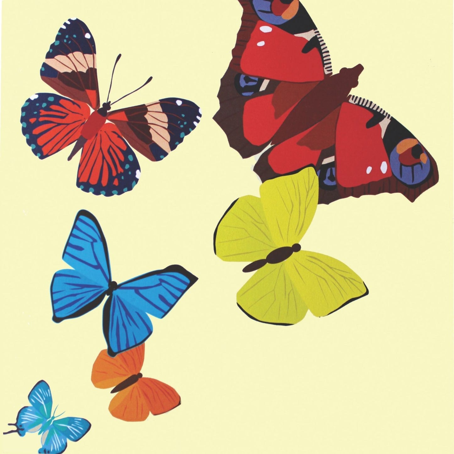 2toTango 3D Pop Up Card Kaleidoscope Of Butterflies Greeting Card Any Occasion