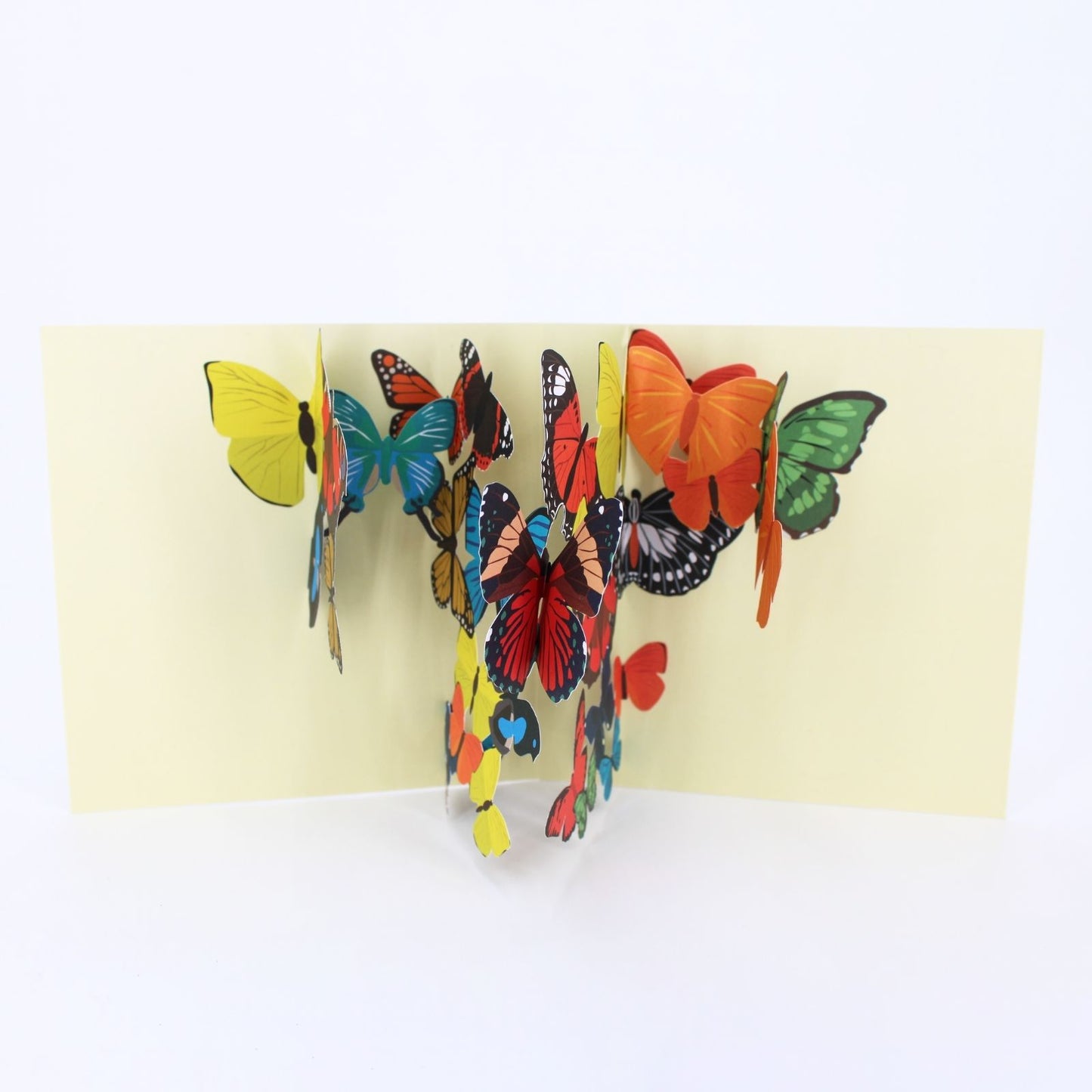2toTango 3D Pop Up Card Kaleidoscope Of Butterflies Greeting Card Any Occasion