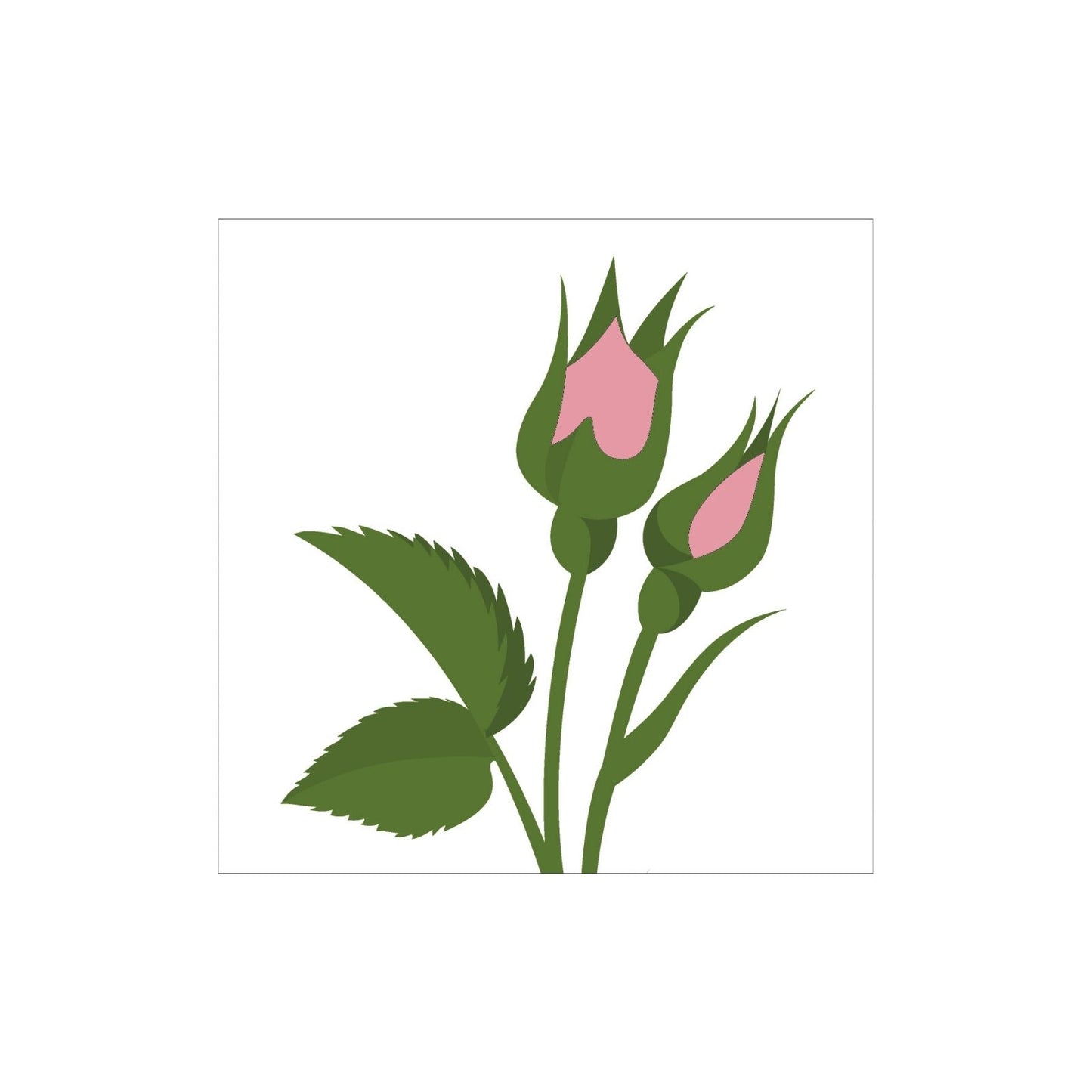 2toTango 3D Pop Up Card Single Pink Rose Greeting Card Any Occasion