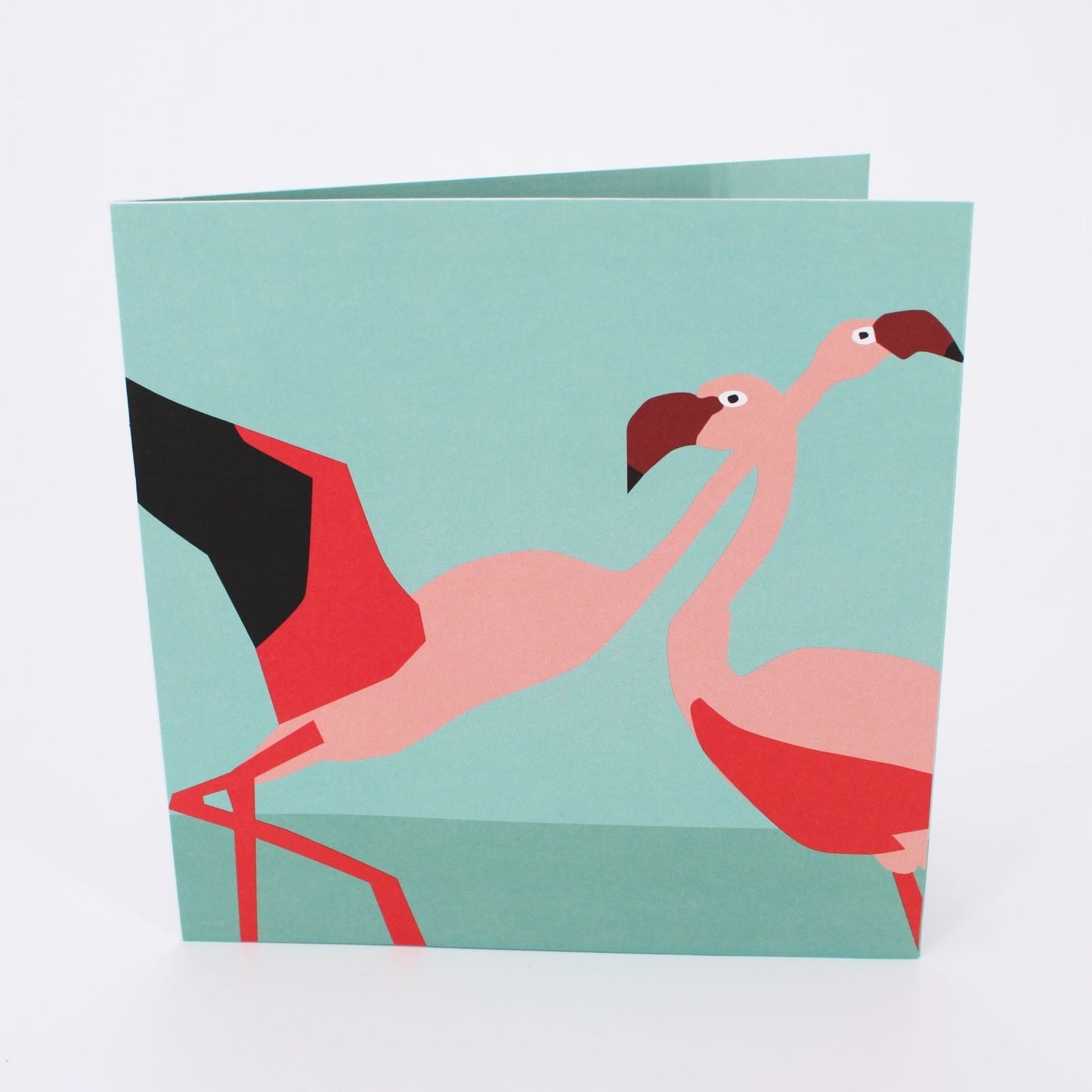 2toTango 3D Pop Up Card Pink Flamingos Greeting Card Any Occasion