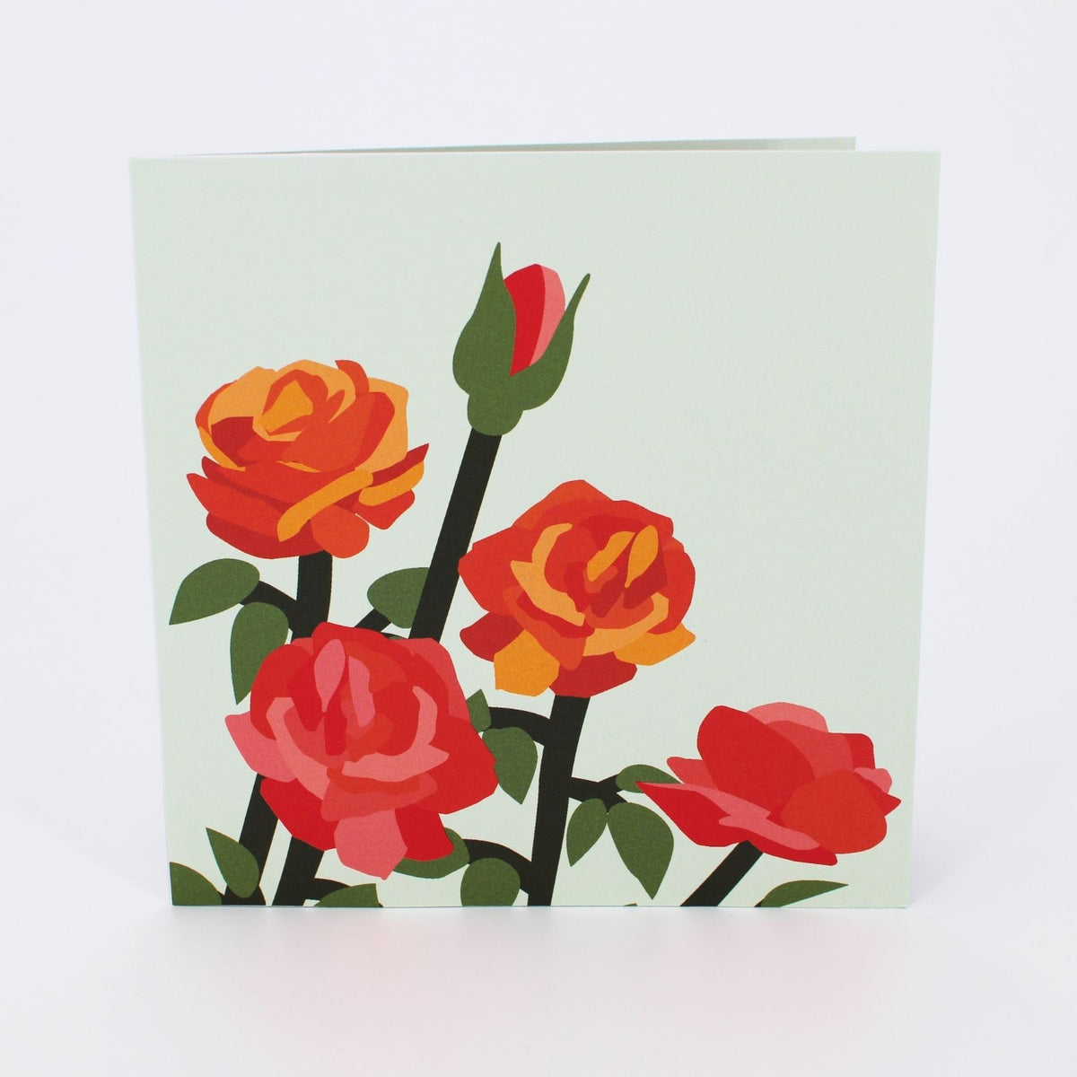 2toTango 3D Pop Up Card Mixed Roses Greeting Card Any Occasion