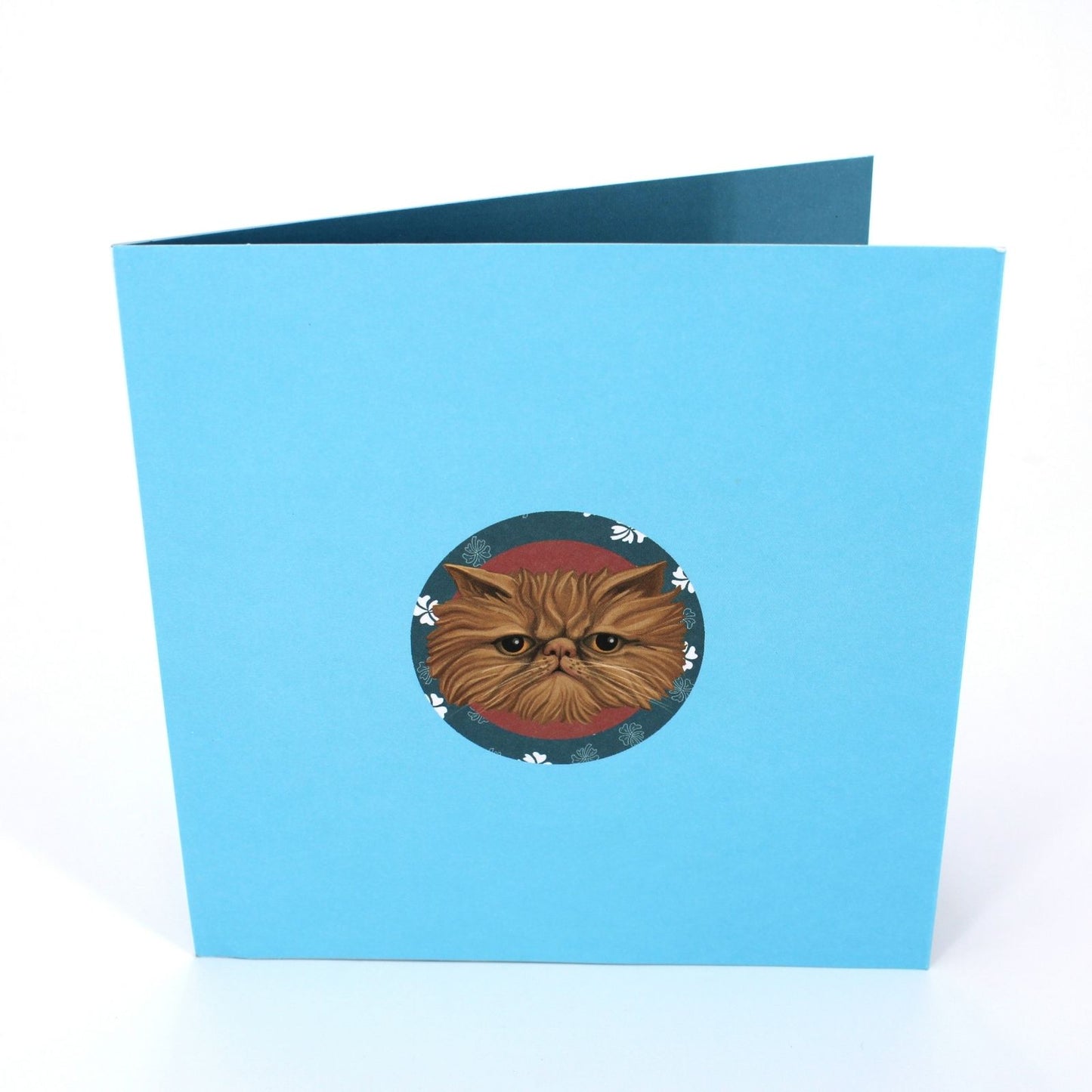 2toTango 3D Pop Up Card Cat Sat In Armchair Greeting Card Any Occasion