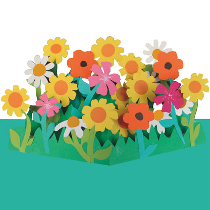 2toTango 3D Pop Up Marigolds Meadow Greeting Card Any Occasion