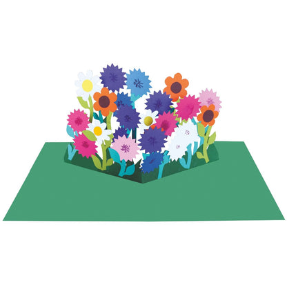 2toTango 3D Pop Up Card Cornflowers Meadow Greeting Card Any Occasion