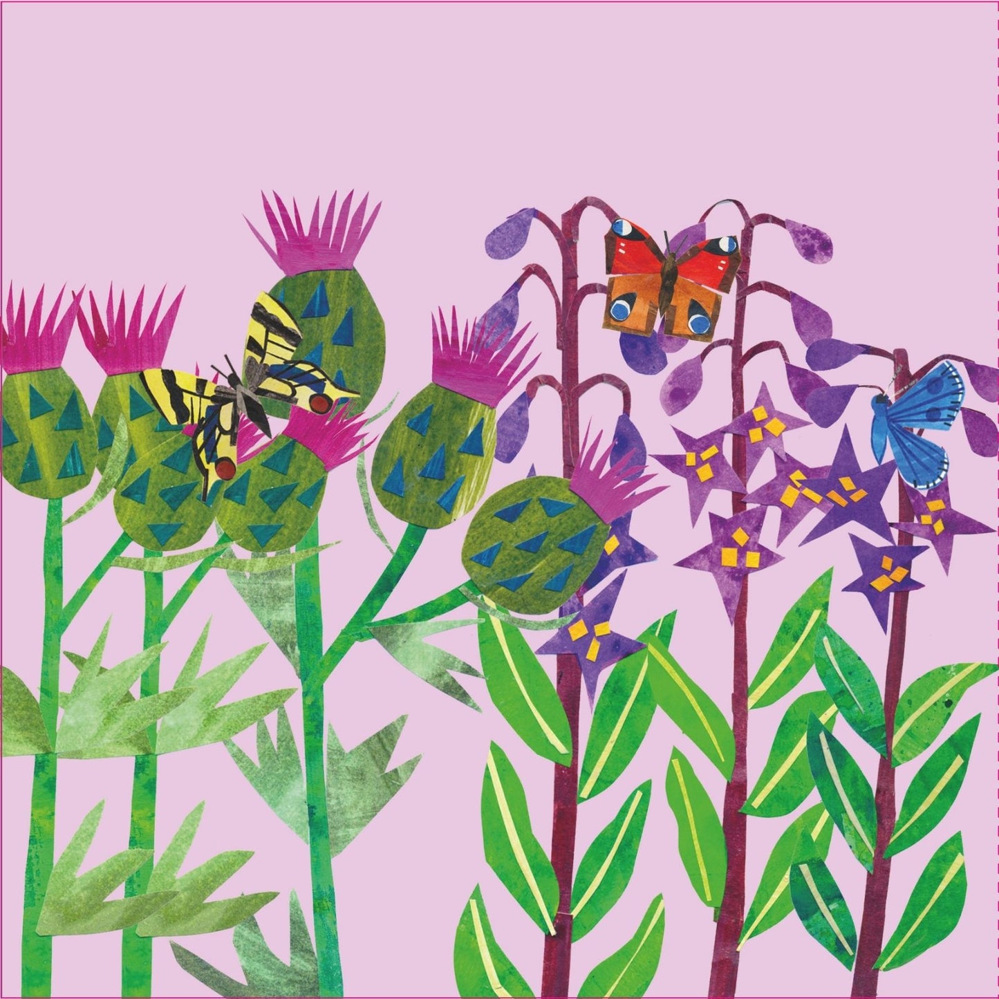 2toTango 3D Pop Up Card Butterflies & Flowers Greeting Card Any Occasion