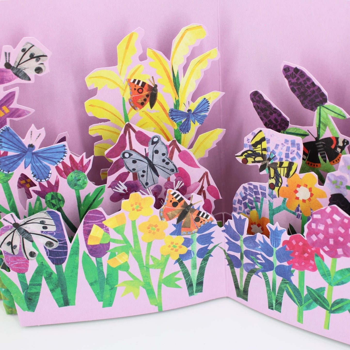 2toTango 3D Pop Up Card Butterflies & Flowers Greeting Card Any Occasion