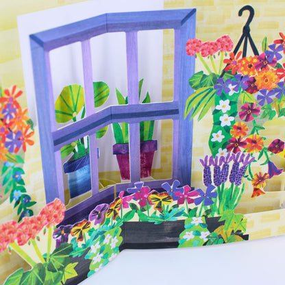 2toTango 3D Pop Up Card Window Boxes Greeting Card Any Occasion