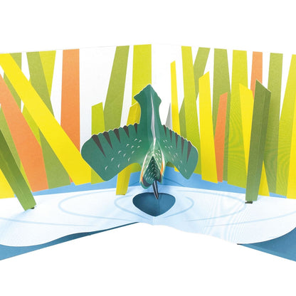 2toTango 3D Pop Up Card Kingfisher Greeting Card Any Occasion
