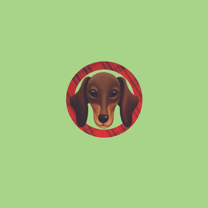 2toTango 3D Pop Up Card Cute Dachshund Dog Greeting Card Any Occasion