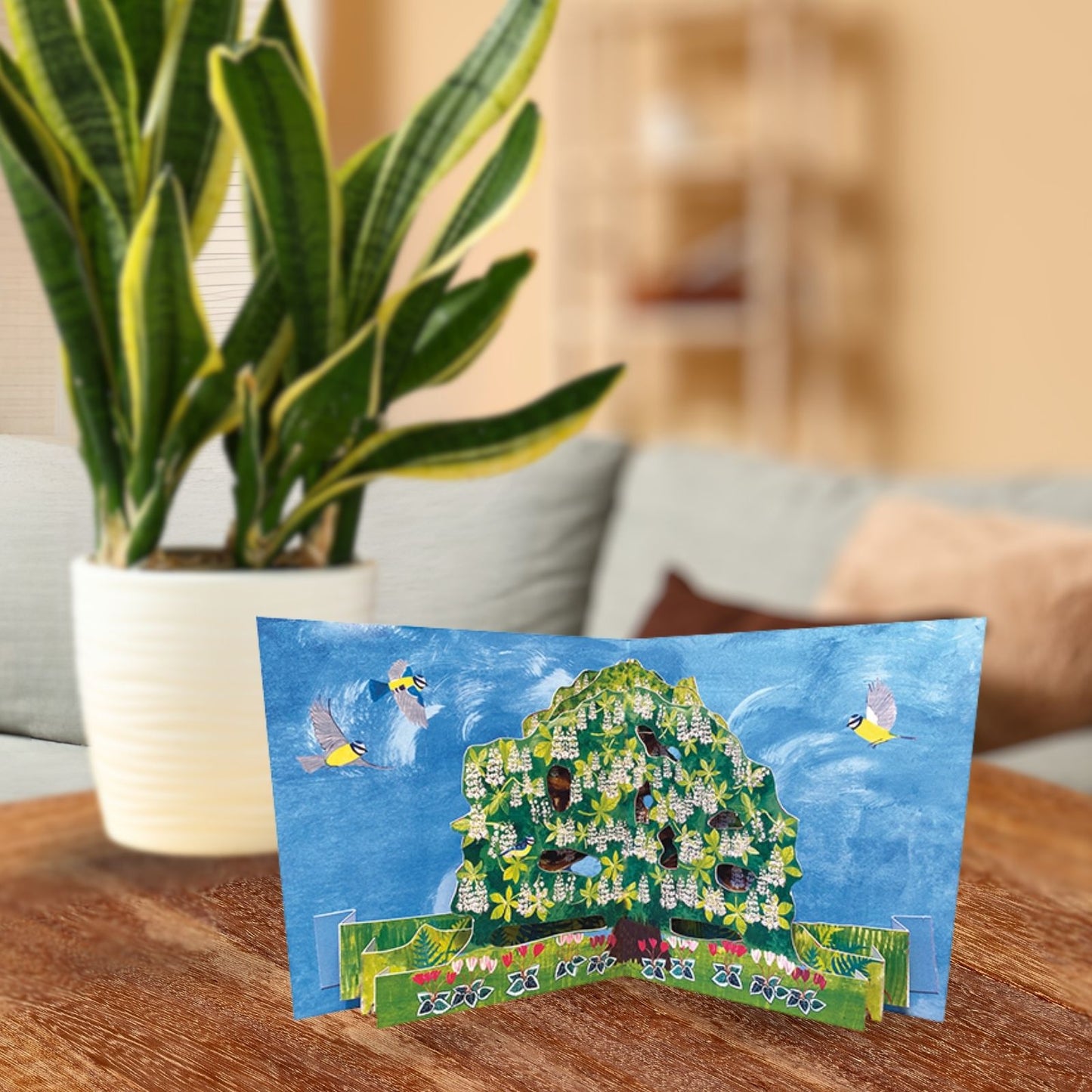 2toTango 3D Pop Up Card Horse Chestnut Greeting Card Any Occasion
