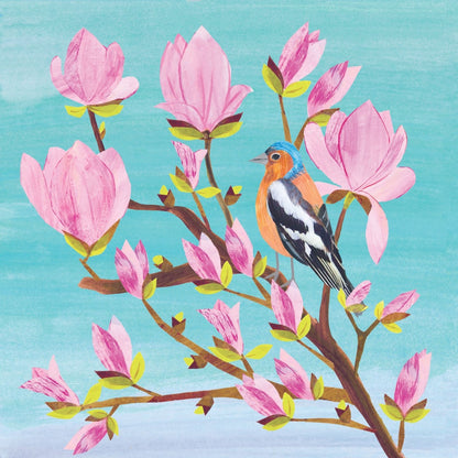 2toTango 3D Pop Up Card Magnolia Tree Greeting Card Any Occasion