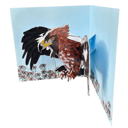 2toTango 3D Pop Up Card Majestic Eagle Greeting Card Any Occasion