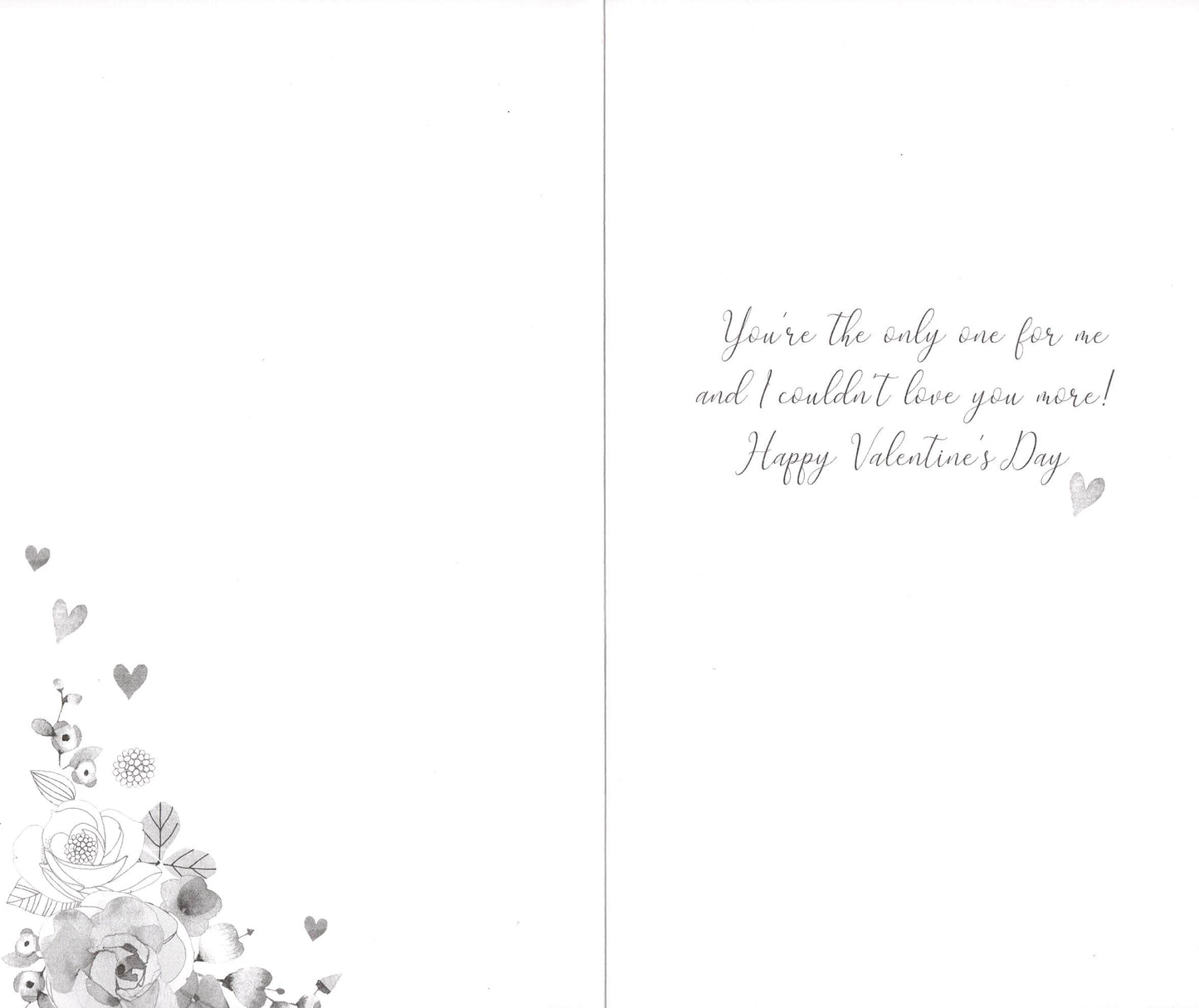 Wonderful Wife Love In Bloom Valentines Day Hand-Finished Greeting Card