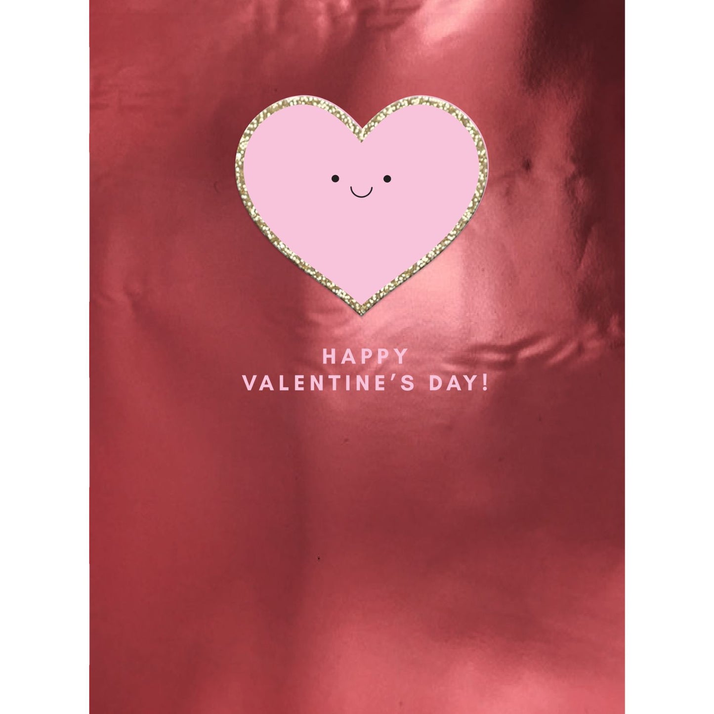 Decopatch Happy Valentine's Day Card Includes Removable Love Heart Patch