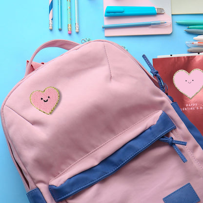 Decopatch Happy Valentine's Day Card Includes Removable Love Heart Patch
