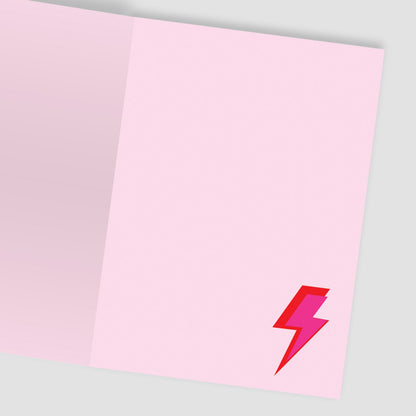 Decopatch Happy Valentine's Day Card Includes Removable You Rock! Patch