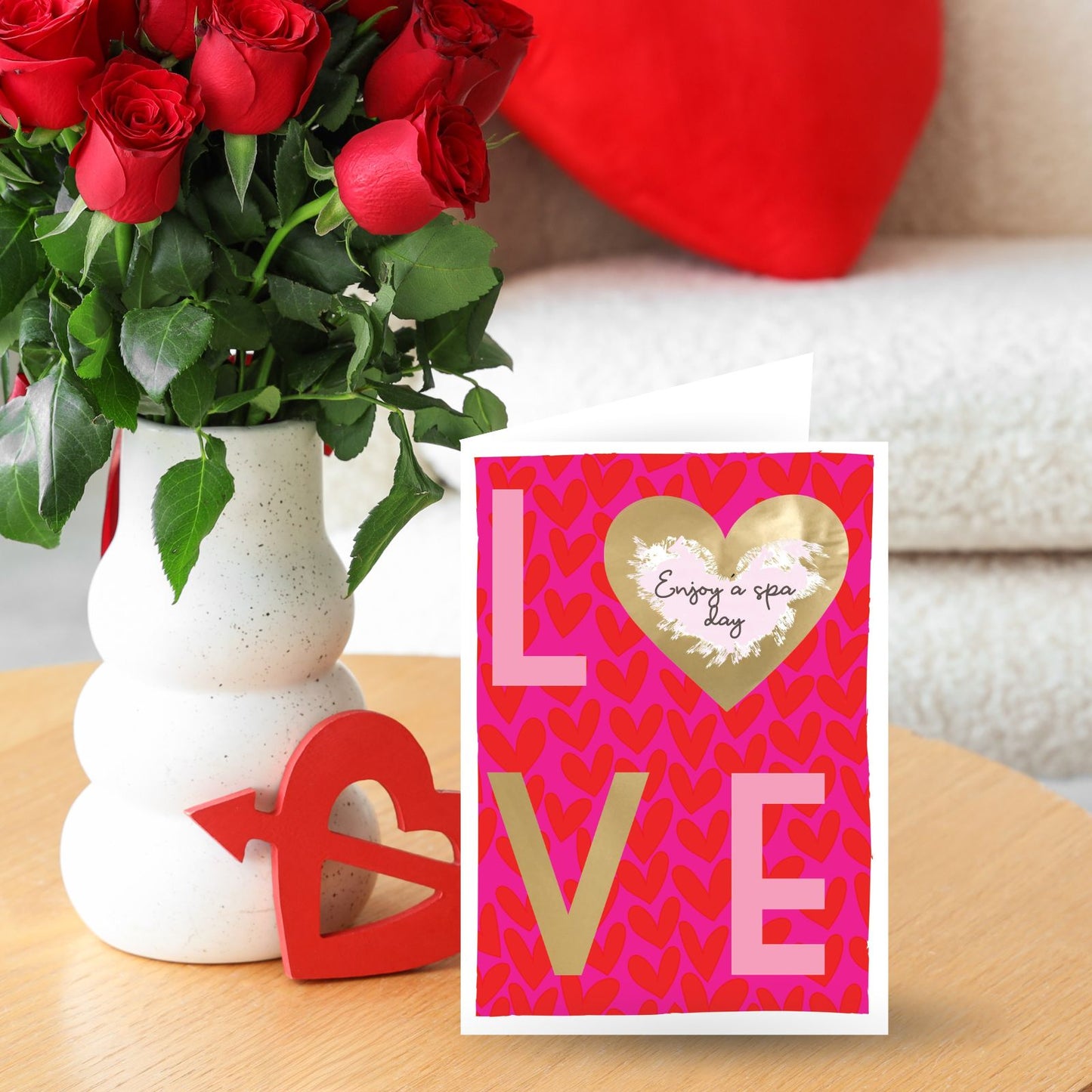 Valentine's Day Greeting Card Love Letters Scratch-To-Reveal Secret Message Card