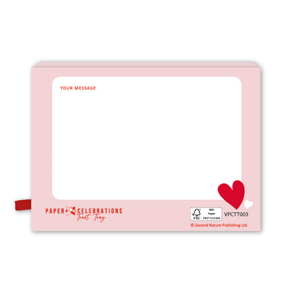 Pop Up Card & Chocolate Gift Box Dalmatian Puppy Love Valentine's Card & Gift