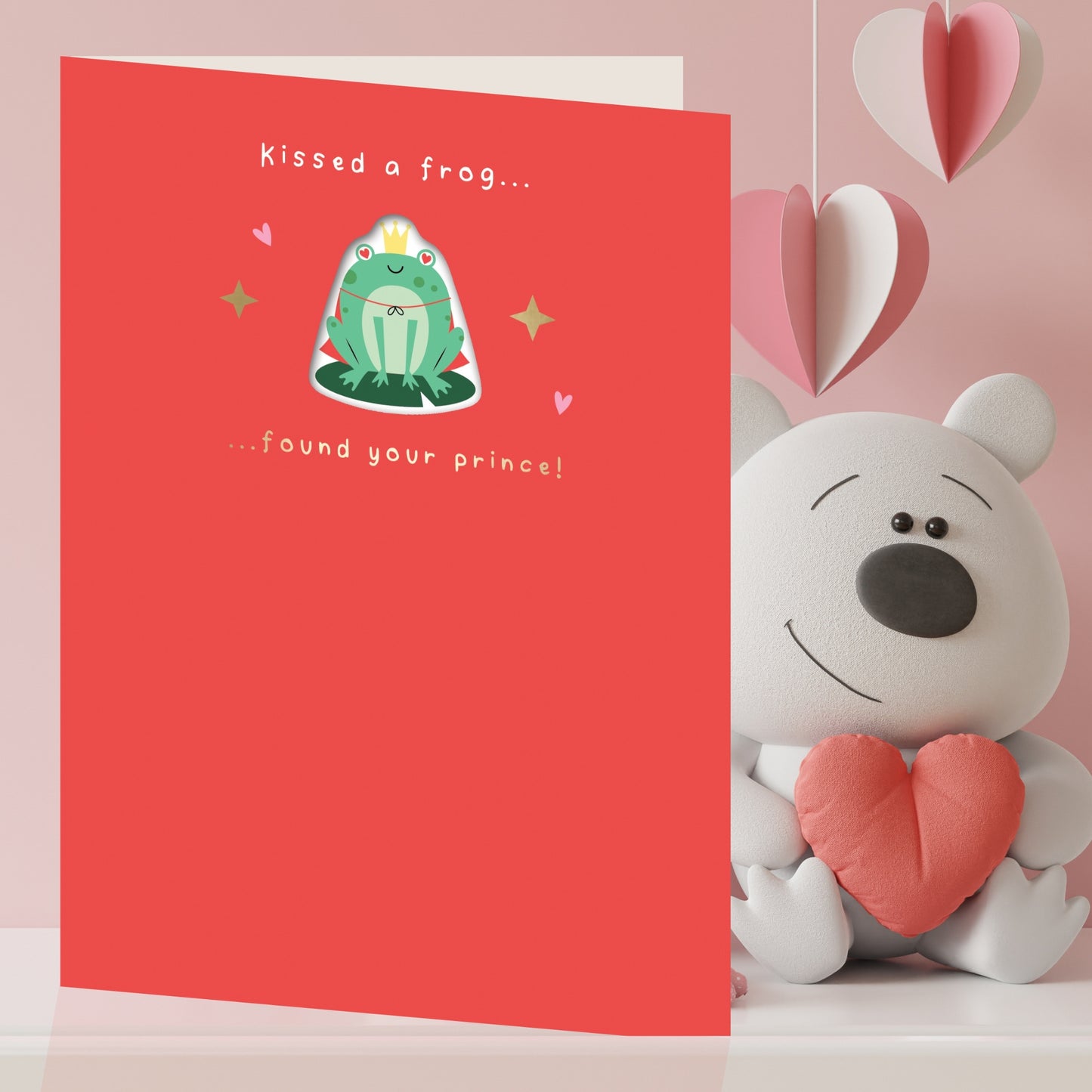 Za-Zoo Tattoo Kissed A Frog Found Your Prince Fun Tattoo Valentine's Day Card