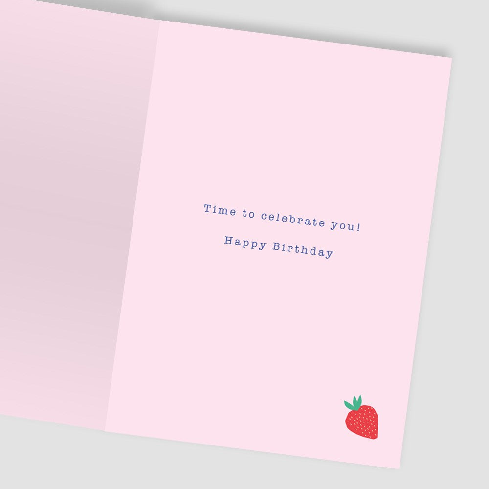 Embellished Celebration Cake Birthday Greeting Card Birthday Wishes & Candles