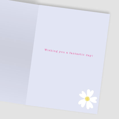 Embellished Birthday Surprises Birthday Greeting Card A Floral Gift Just For You