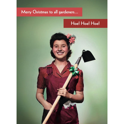 Quitting Hollywood Christmas Card Merry Christmas To All Gardeners Funny Card