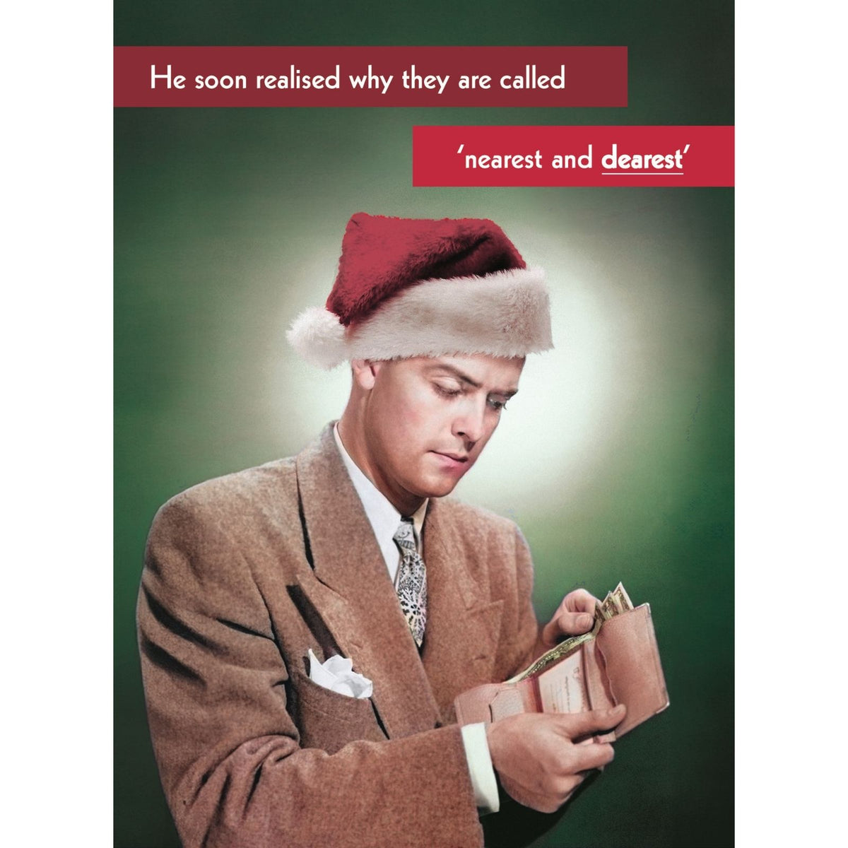 Quitting Hollywood Christmas Card Nearest & Dearest Funny Card