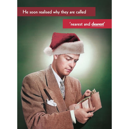 Quitting Hollywood Christmas Card Nearest & Dearest Funny Card