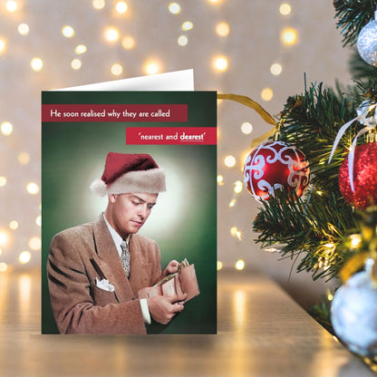 Quitting Hollywood Christmas Card Nearest & Dearest Funny Card