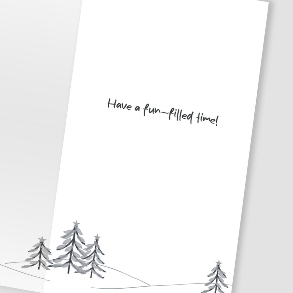 Happy Christmas Card Champagne Hand-Finished Embellished Snowman Design