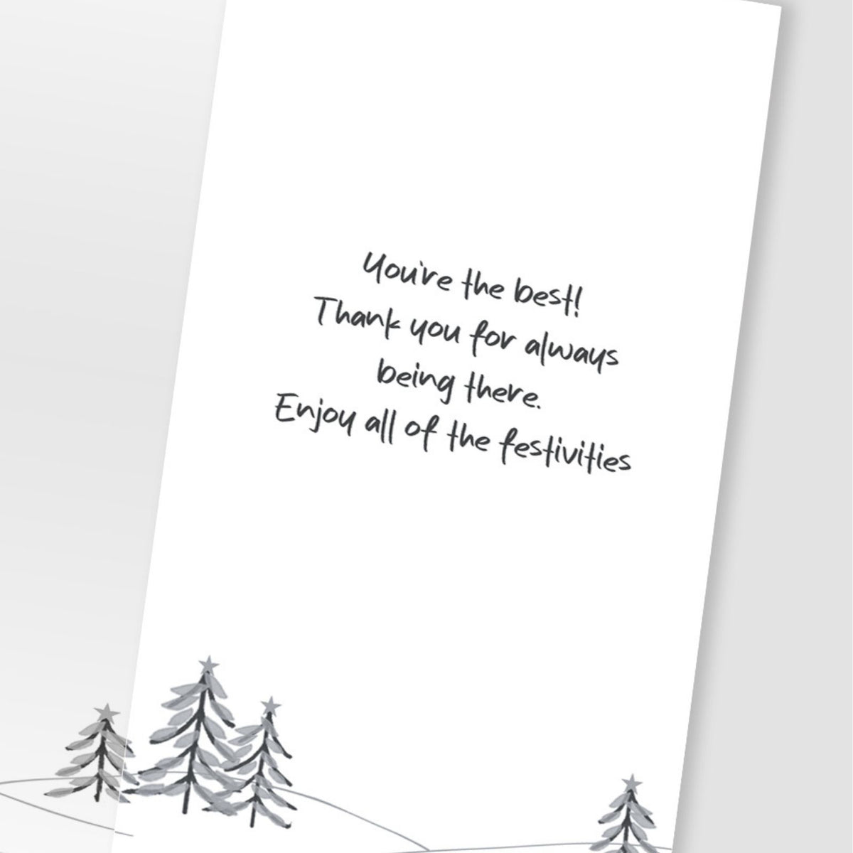 Dad Christmas Card Champagne Hand-Finished Embellished Jolly Santa Design