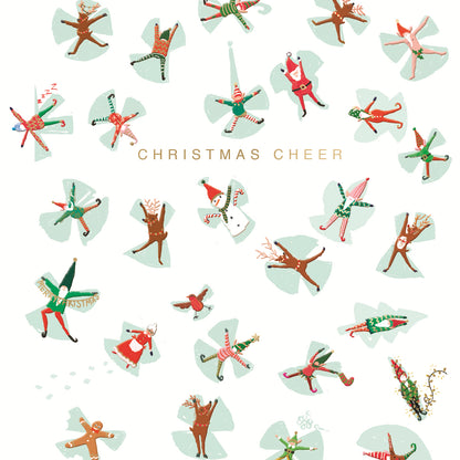 Box of 8 Christmas Cheer & Winter Wonderland Christmas Cards