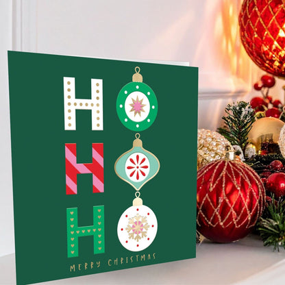 Crisis Charity Christmas Cards Box of 8 Ho Ho Ho Cards Support Homelessness