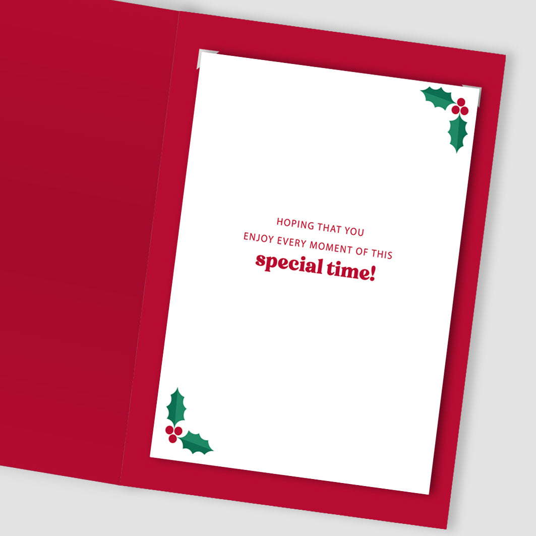 To Wonderful Grandparents Festive Joy Grand-Tastic Christmas Greeting Card