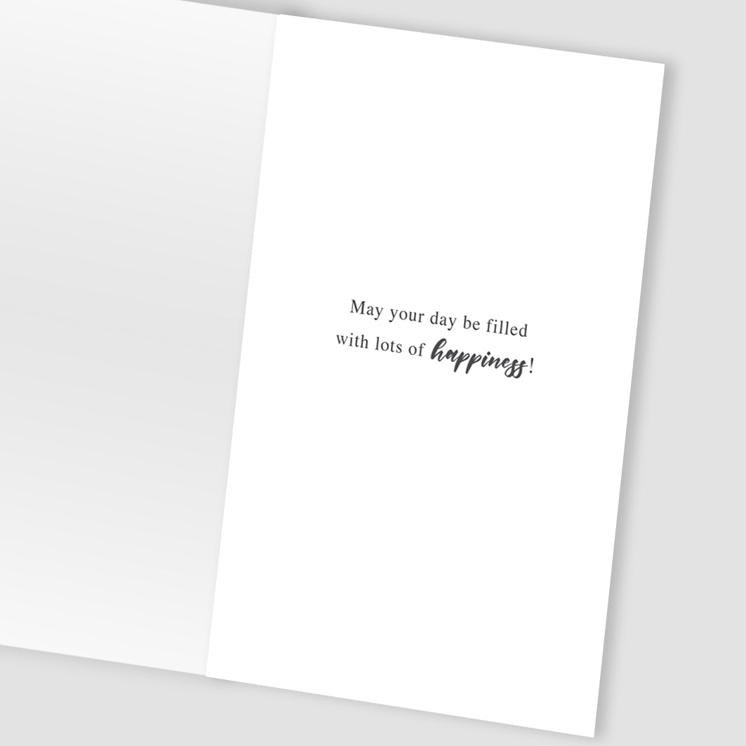 Merry Christmas Dad Felt-Tastic Red Wine Hand-Finished Christmas Greeting Card