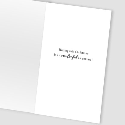 To Someone Special Felt-Tastic Love-Filled Hand-Finished Christmas Greeting Card