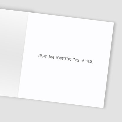 Box Of 6 Sparkle Santa Juggling Embellished Christmas Cards Xmas Card Boxes