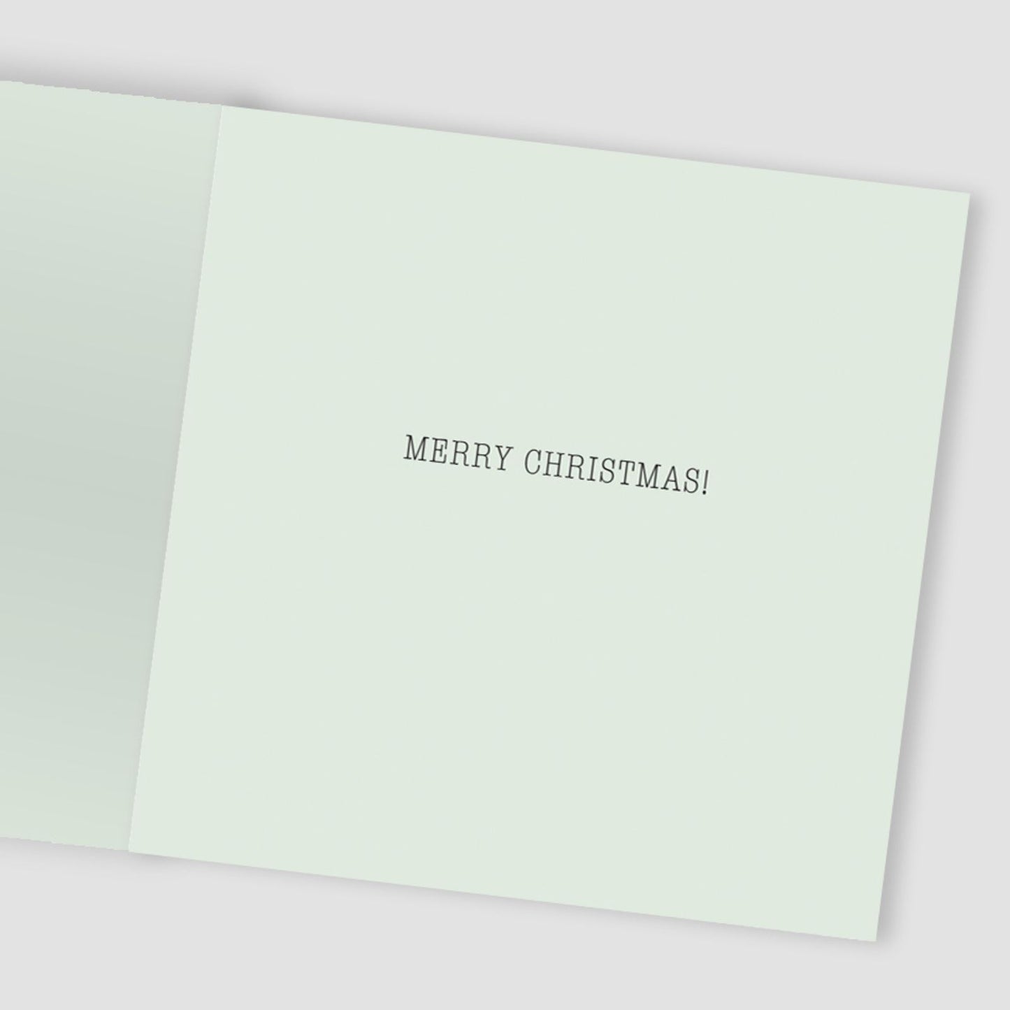 Individual Hand-Finished Christmas Card Embellished Joyful Robins Design